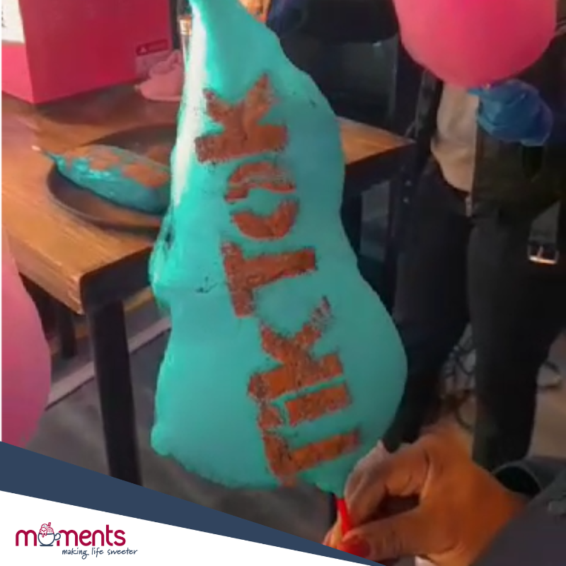Branded candy floss